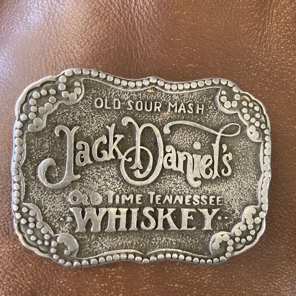 Jack Daniel’s buckle serial # 1803